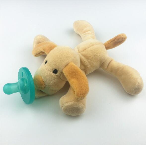 Pacifier with Stuffed Animal Toy Soother